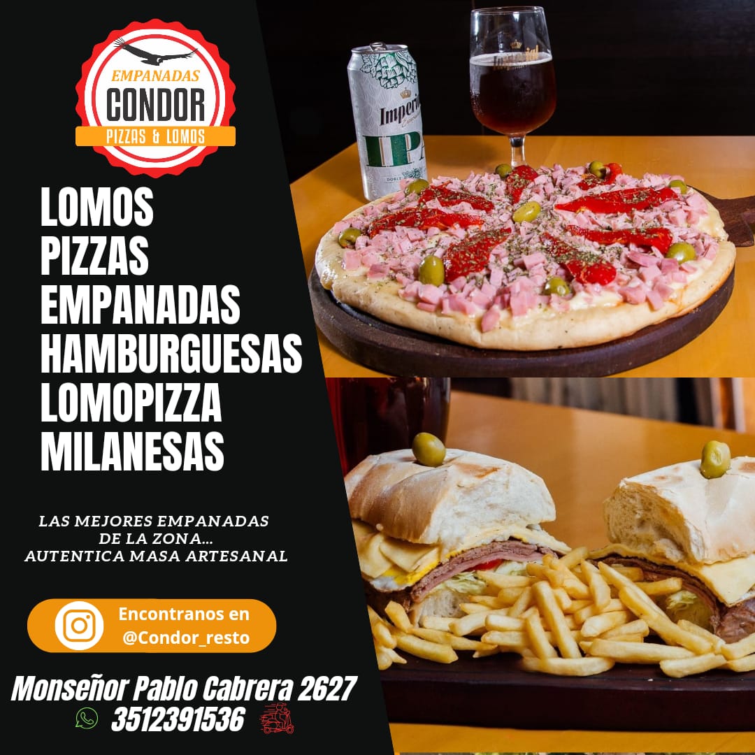 CONDOR Lomos&Empanadas Suc. MONSEÑOR Photo Menu 8