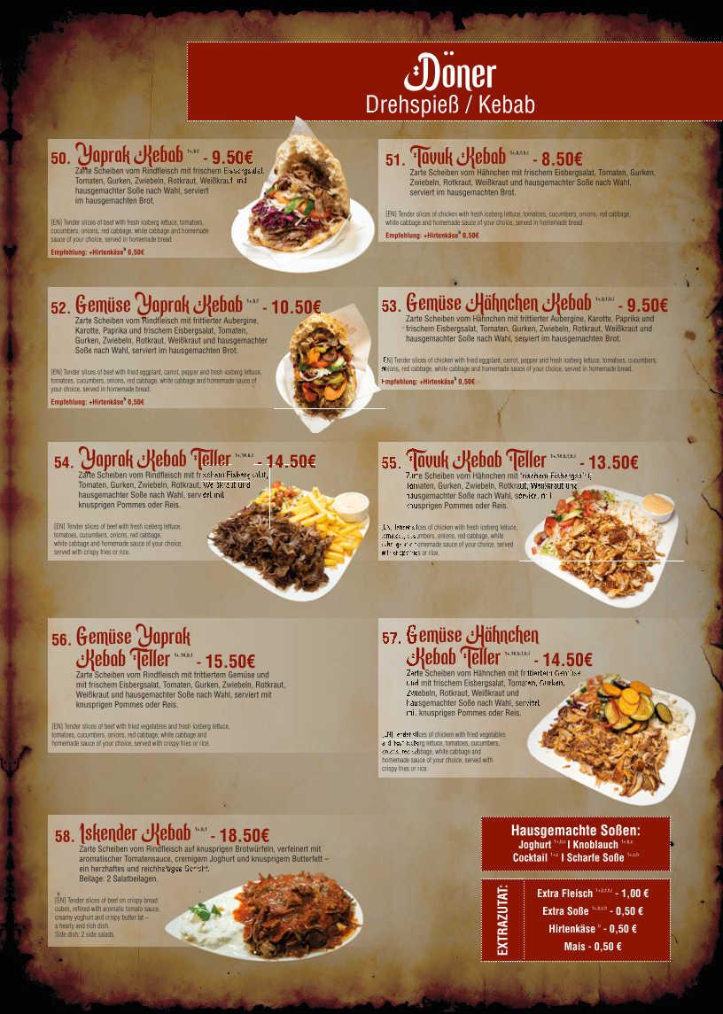 House of Kebab Photo Menu 3