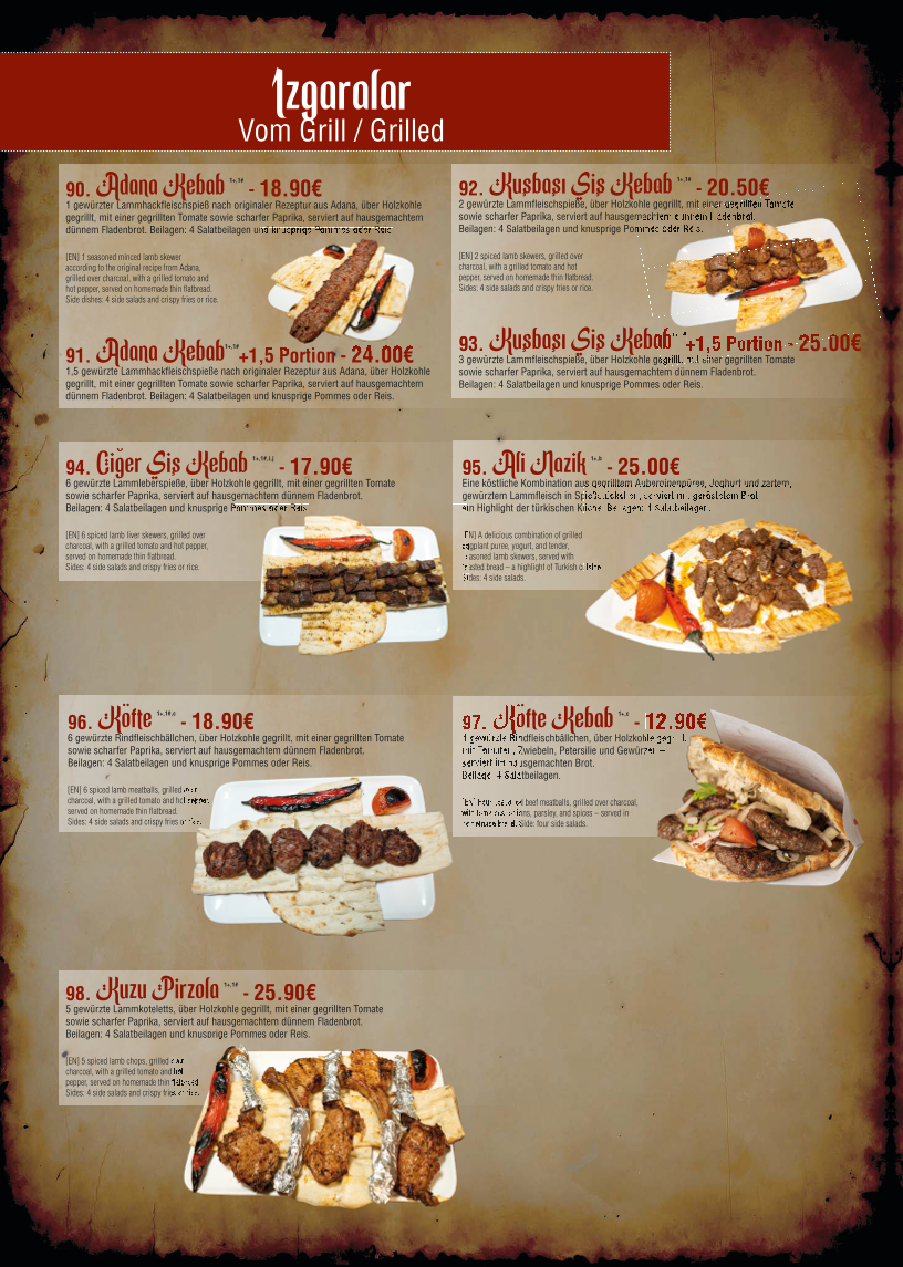 House of Kebab Photo Menu 4