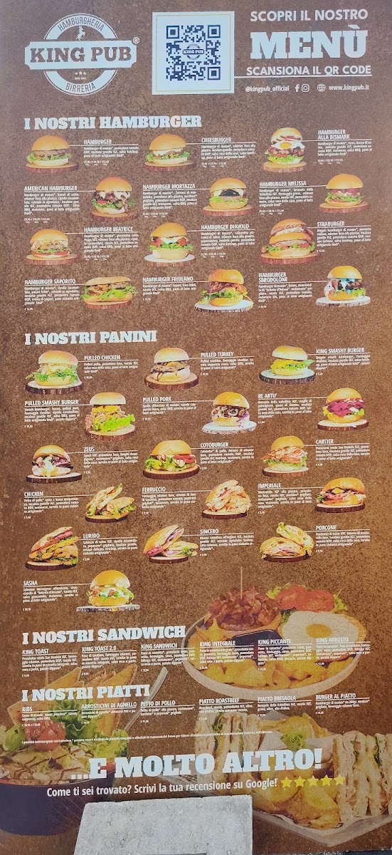 King Pub - Lignano Pineta Photo Menu 2