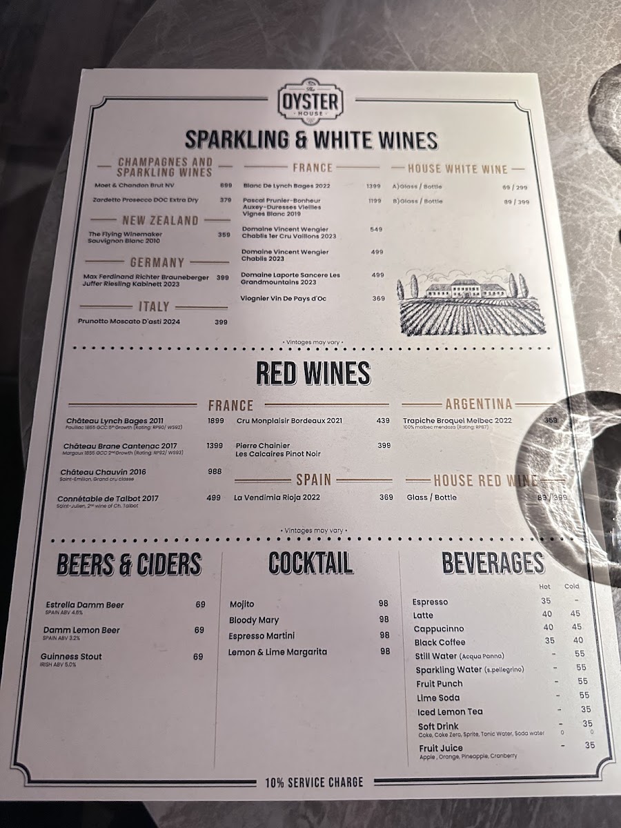 The Oyster House Photo Menu 10