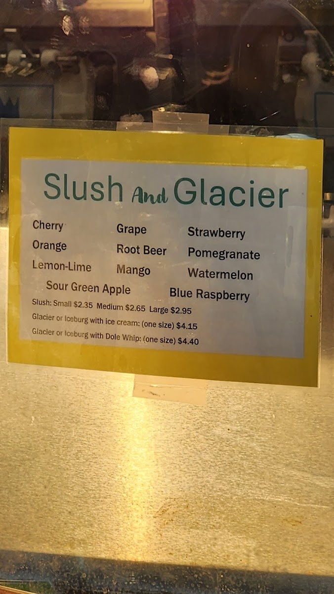 Trailside Treats Photo Menu 1