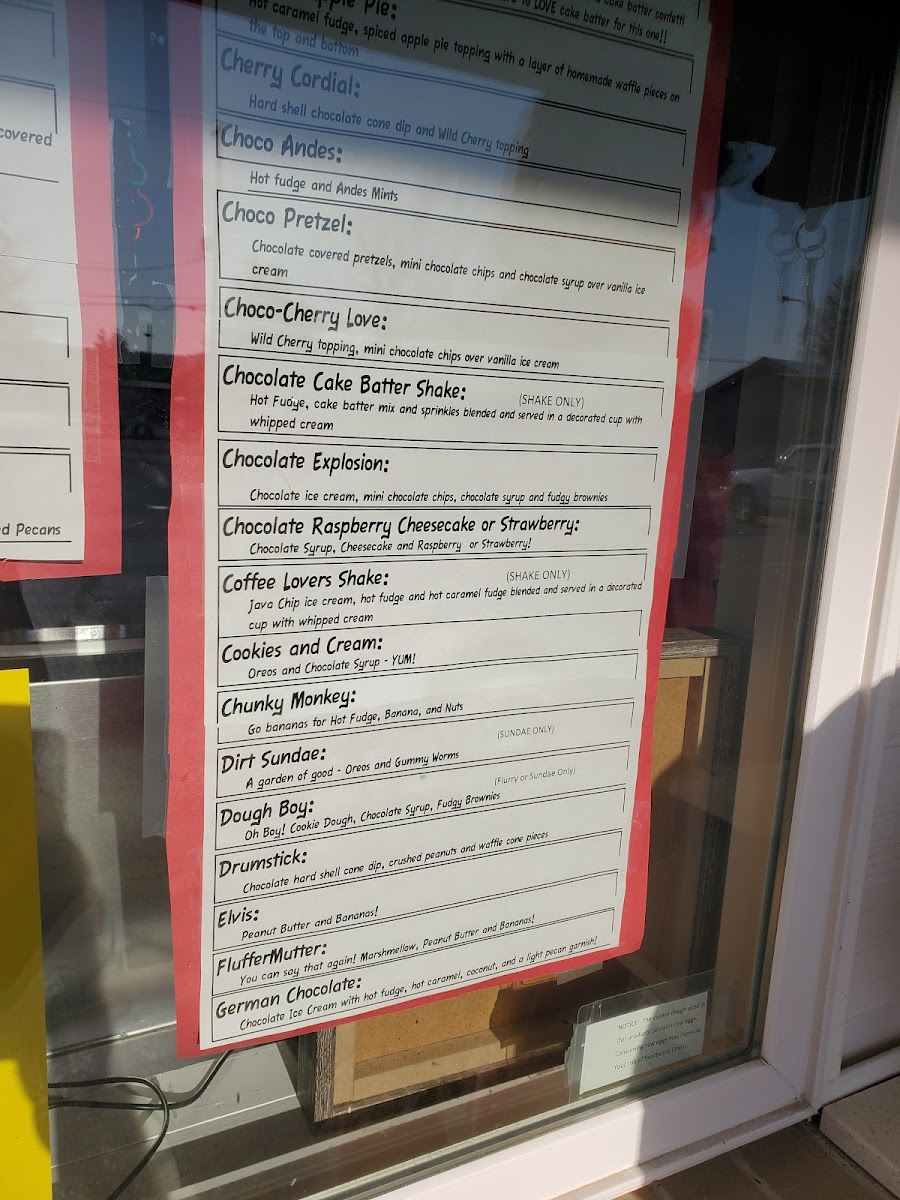 Trailside Treats Photo Menu 2