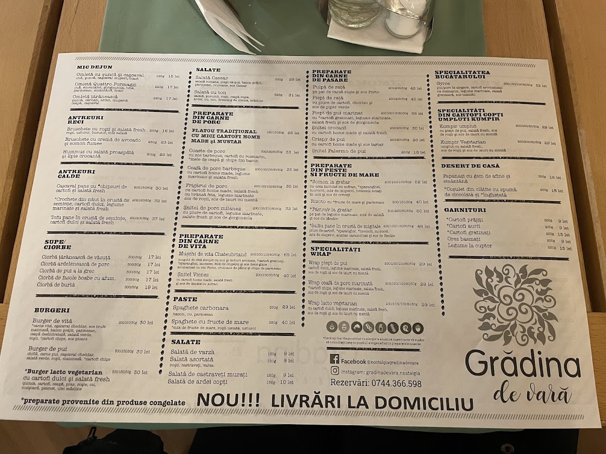 Gradina De Vara Photo Menu 9