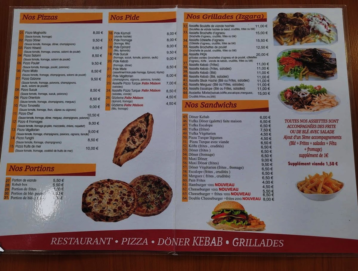 Le Pasa Photo Menu 3