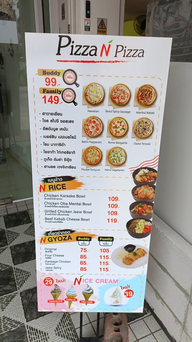 Pizza n pizza pattaya Photo Menu 9