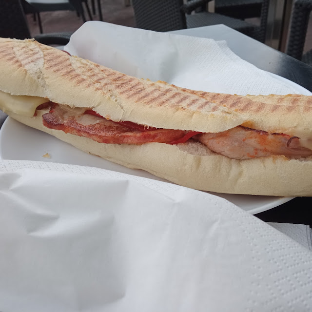 Bocadillo Bacón Queso