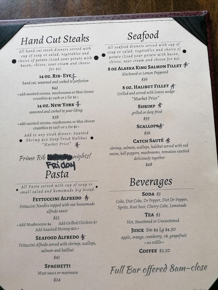 The Catch Restaurant and Bar Photo Menu 1