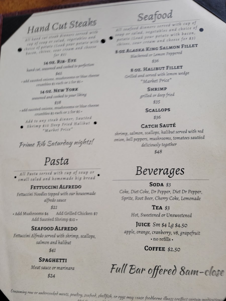 The Catch Restaurant and Bar Photo Menu 6