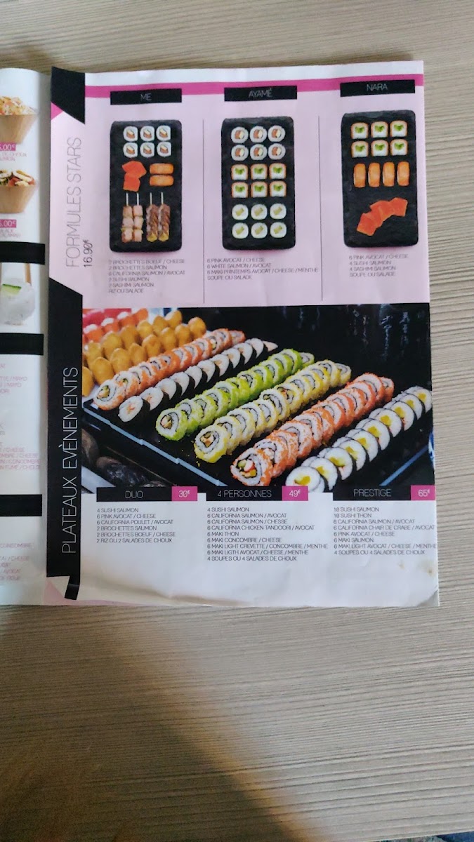 Sushi Me - Restaurant Japonais Valence Photo Menu 2