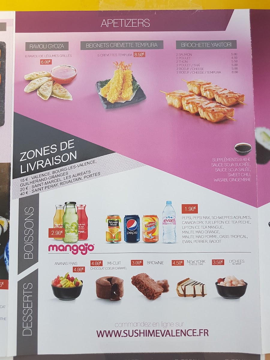 Sushi Me - Restaurant Japonais Valence Photo Menu 4
