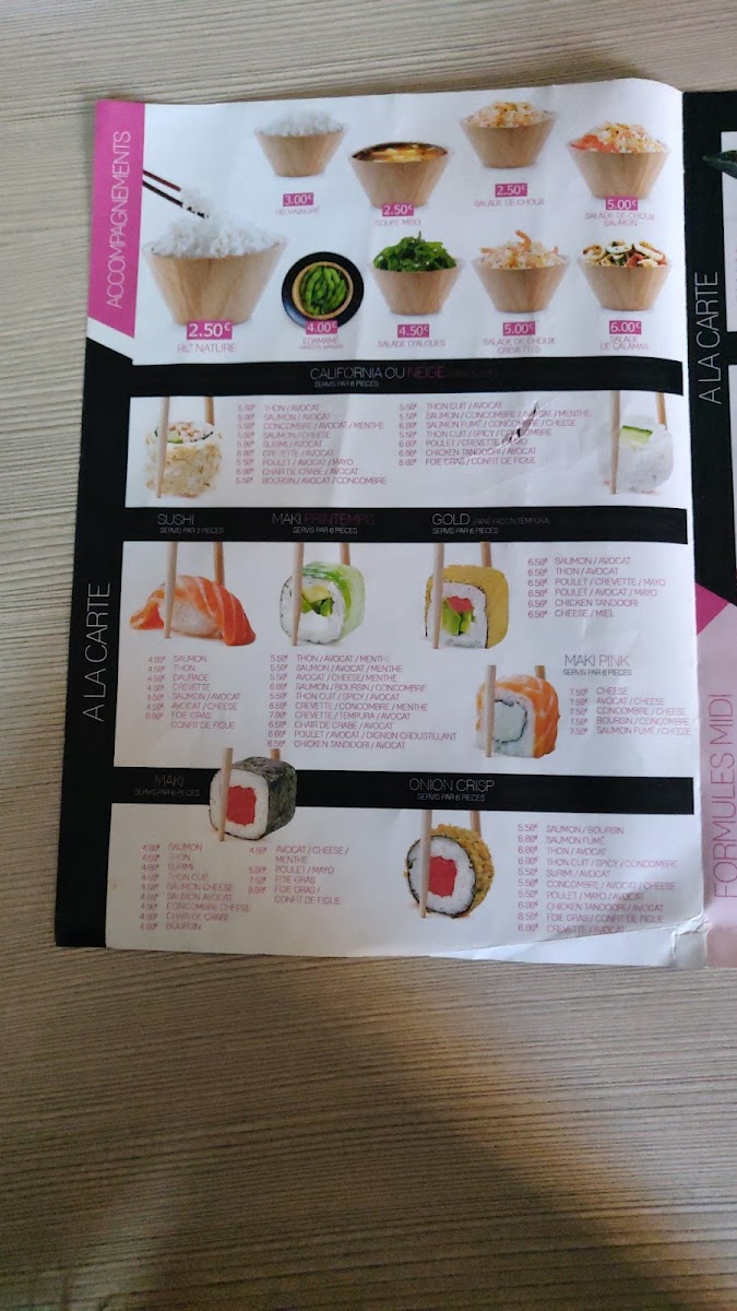 Sushi Me - Restaurant Japonais Valence Photo Menu 8