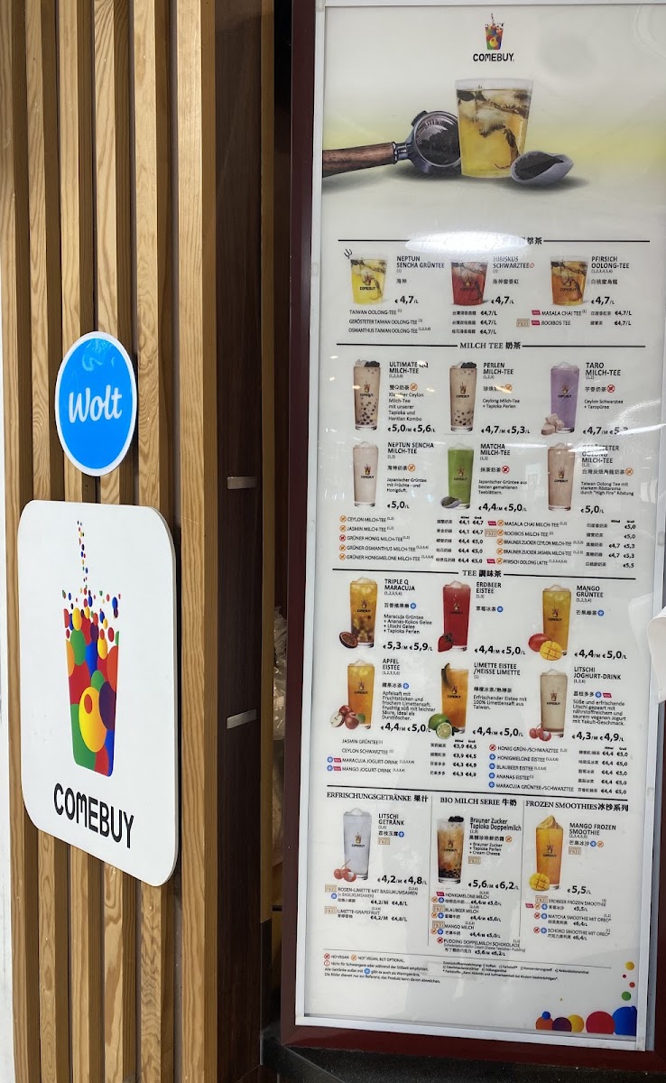 COMEBUY Alexanderplatz Kaufland Berlin Photo Menu 1