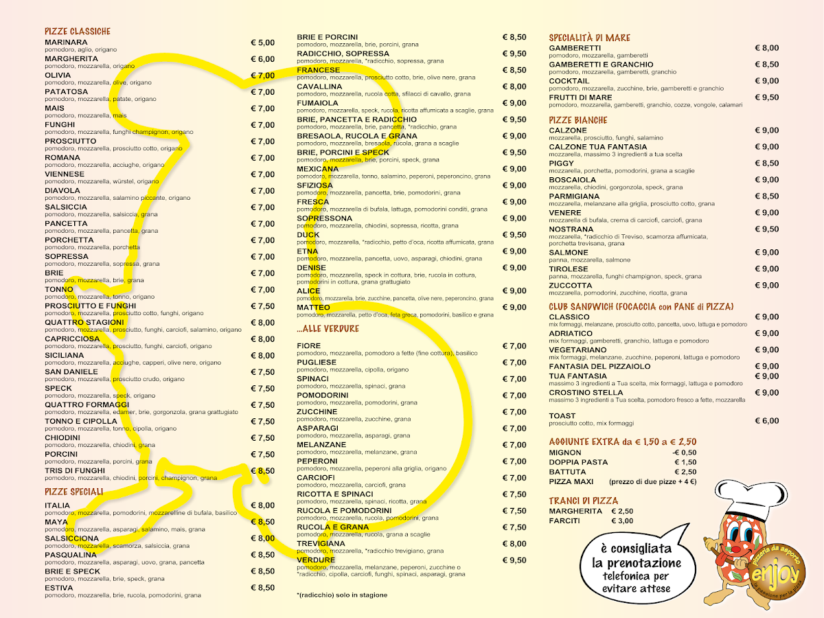 Pizzeria da asporto ENJOY Photo Menu 1