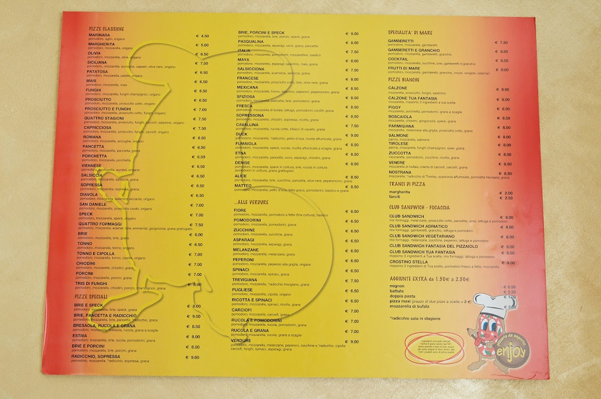 Pizzeria da asporto ENJOY Photo Menu 3