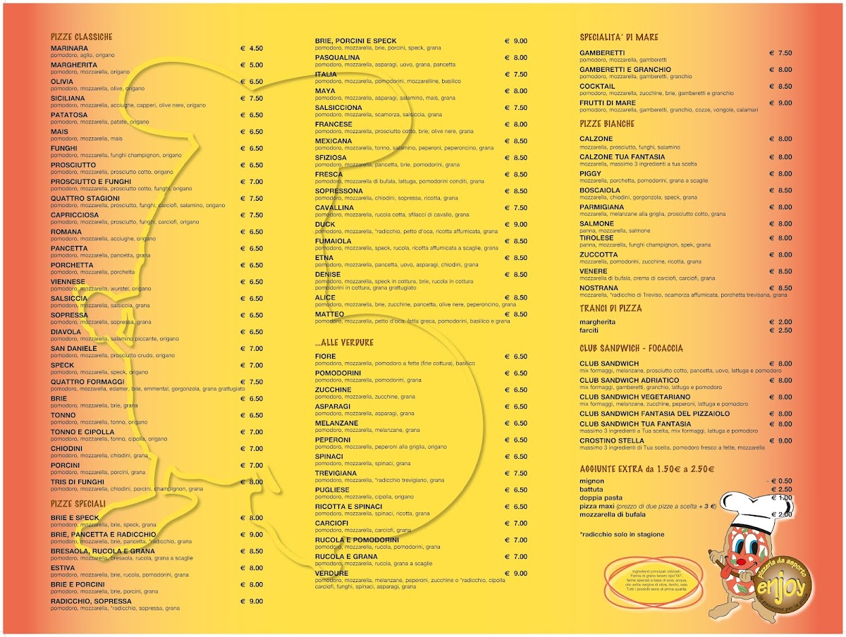 Pizzeria da asporto ENJOY Photo Menu 6