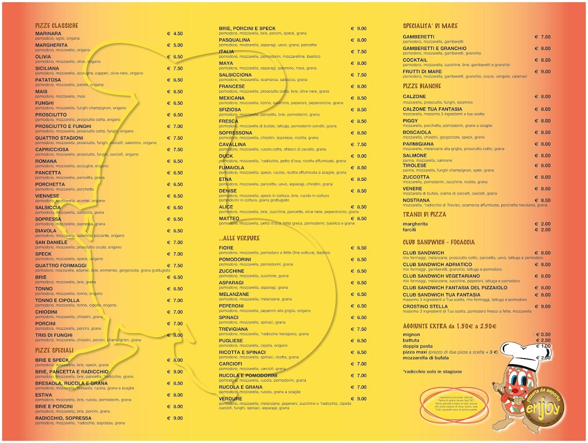 Pizzeria da asporto ENJOY Photo Menu 7