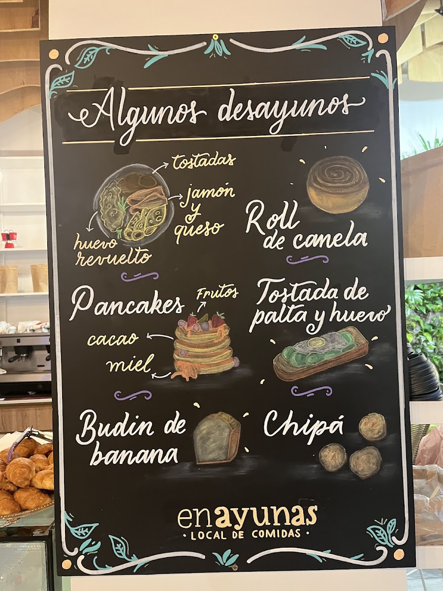 En ayunas café Photo Menu 3