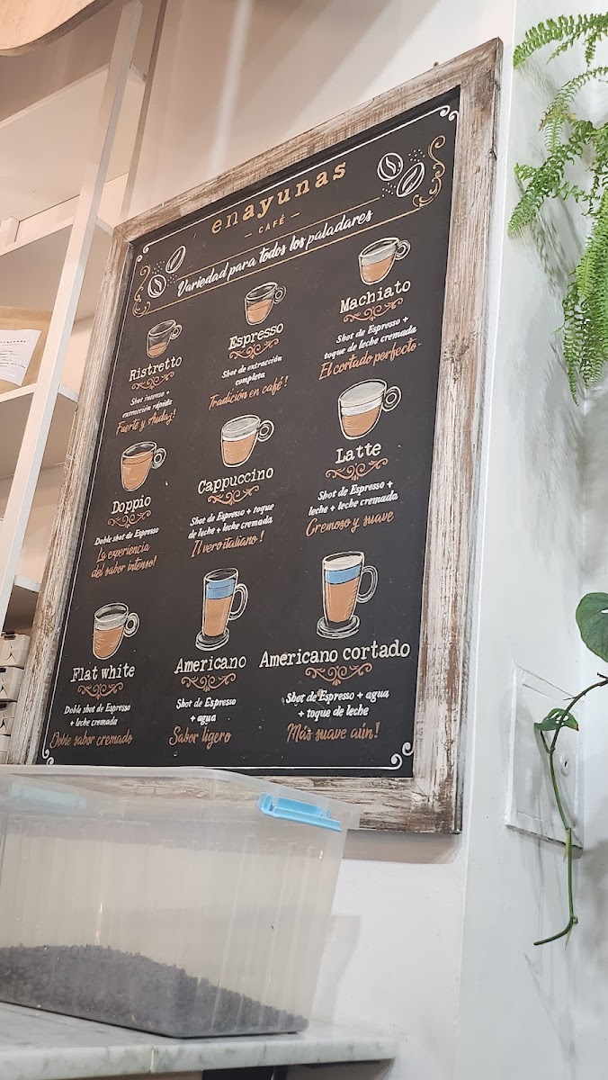 En ayunas café Photo Menu 4