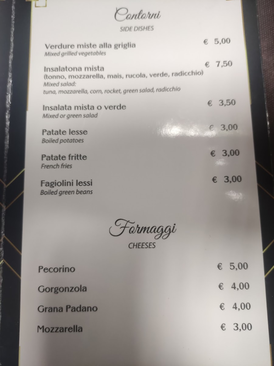 Trattoria Spaghetteria Roxy bar Photo Menu 5