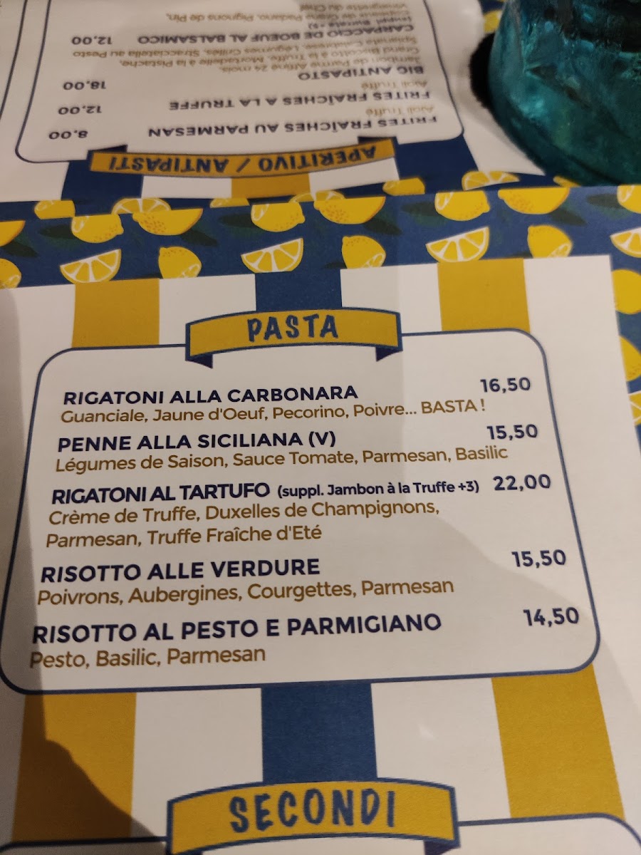 Capri Photo Menu 6