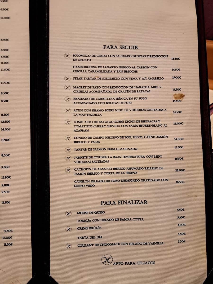 Restaurante La Jauría Photo Menu 1