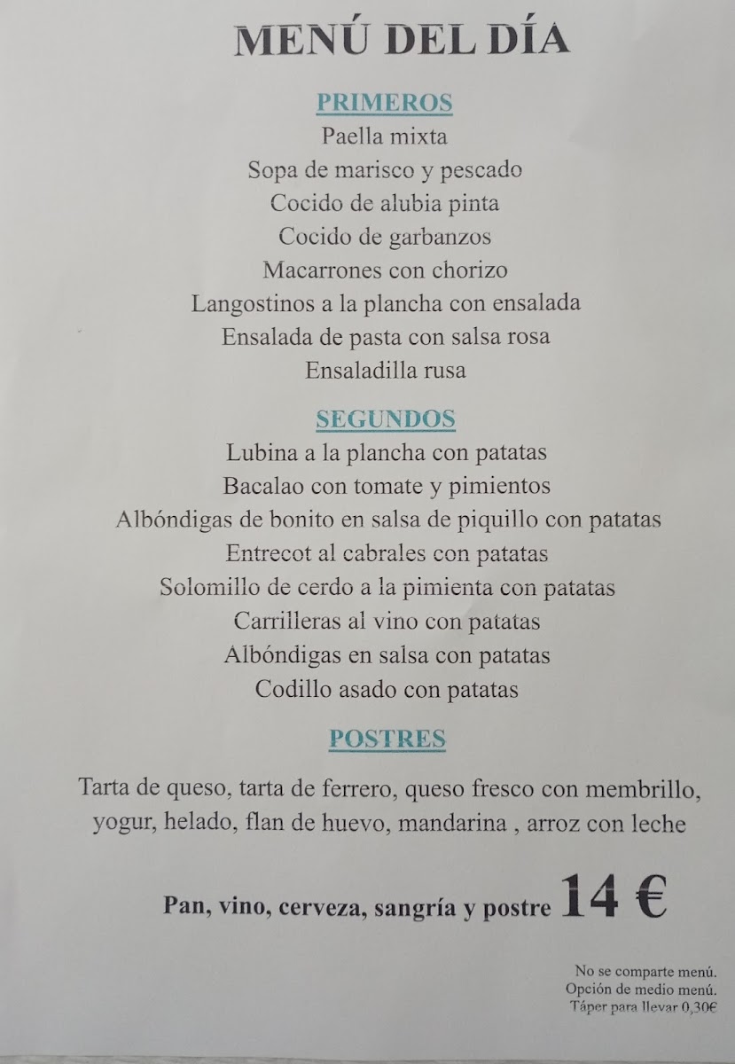 Bodega la Casona Photo Menu 1