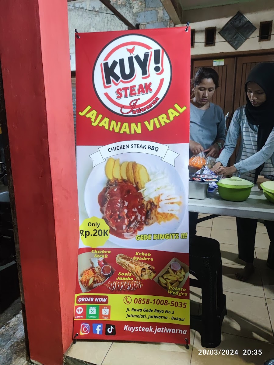 KUY! STEAK JATIWARNA (KSJ) Photo Menu 1