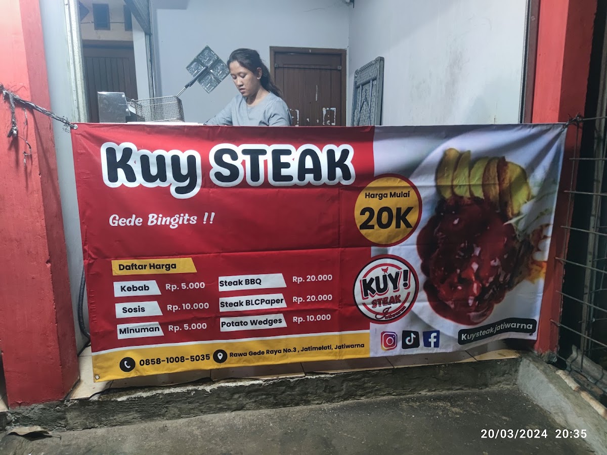 KUY! STEAK JATIWARNA (KSJ) Photo Menu 2