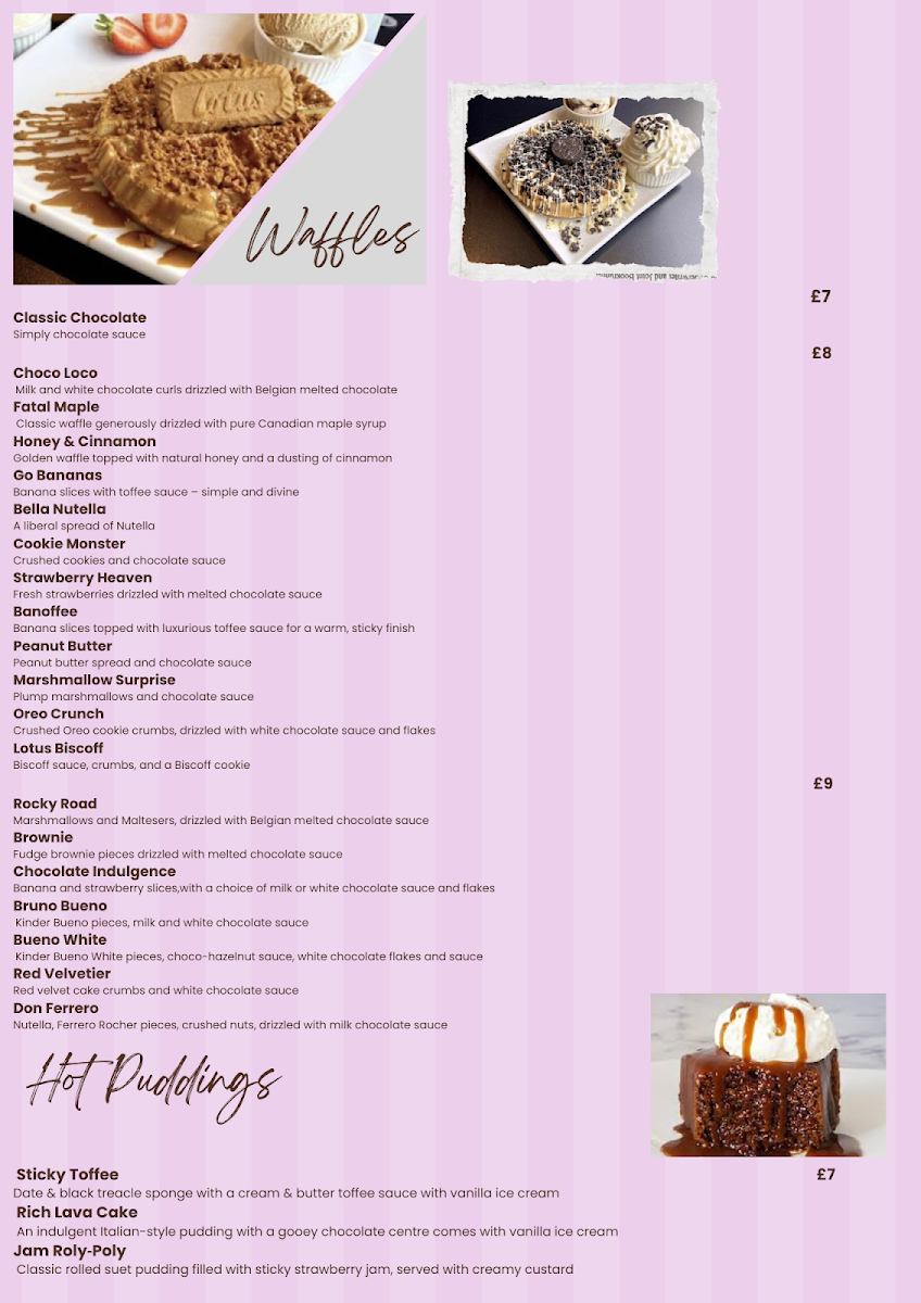Treat Hut Photo Menu 5