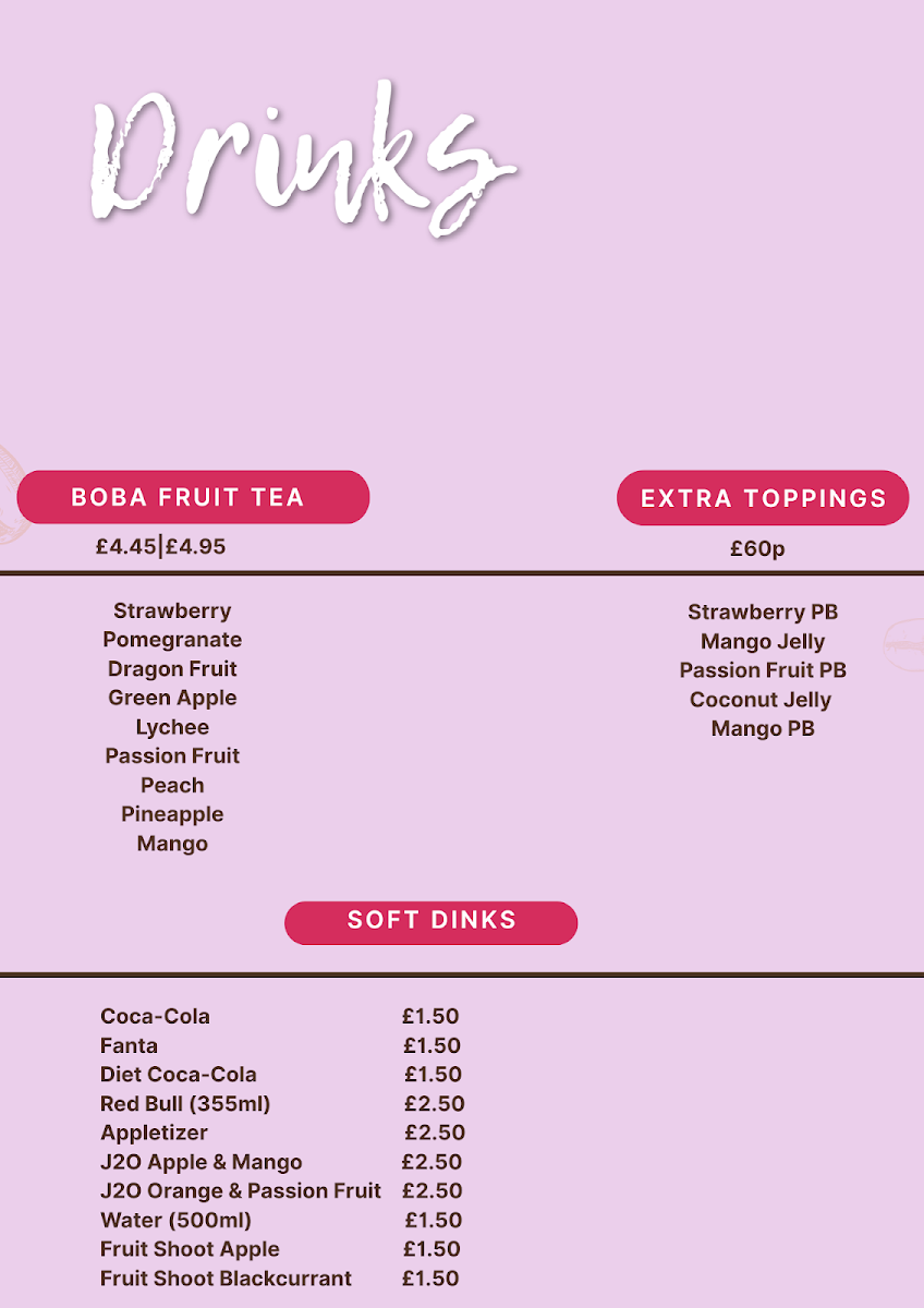 Treat Hut Photo Menu 6