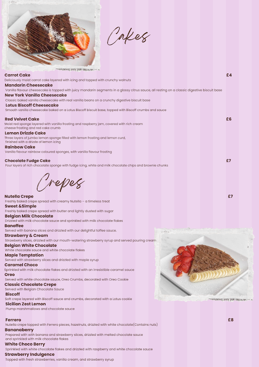 Treat Hut Photo Menu 7