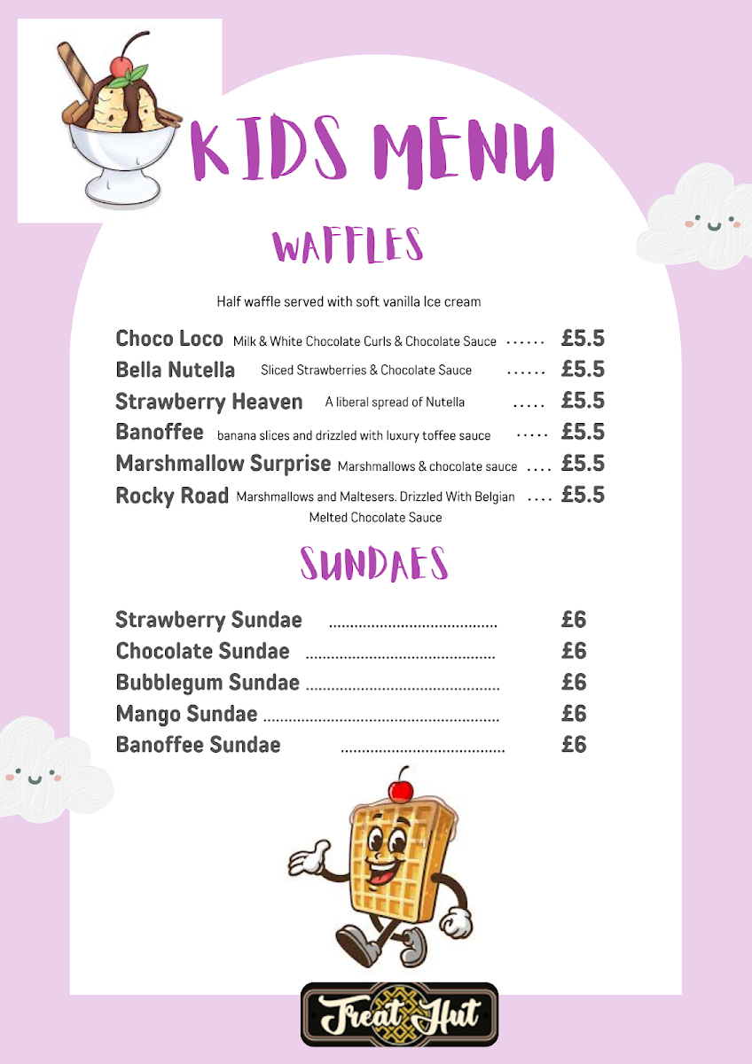 Treat Hut Photo Menu 9