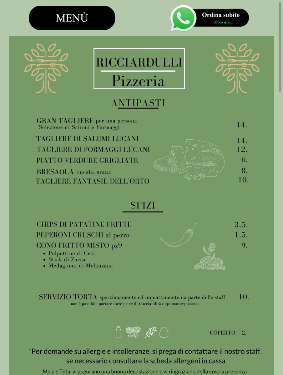 Ricciardulli Pizzeria Contemporanea Photo Menu 5