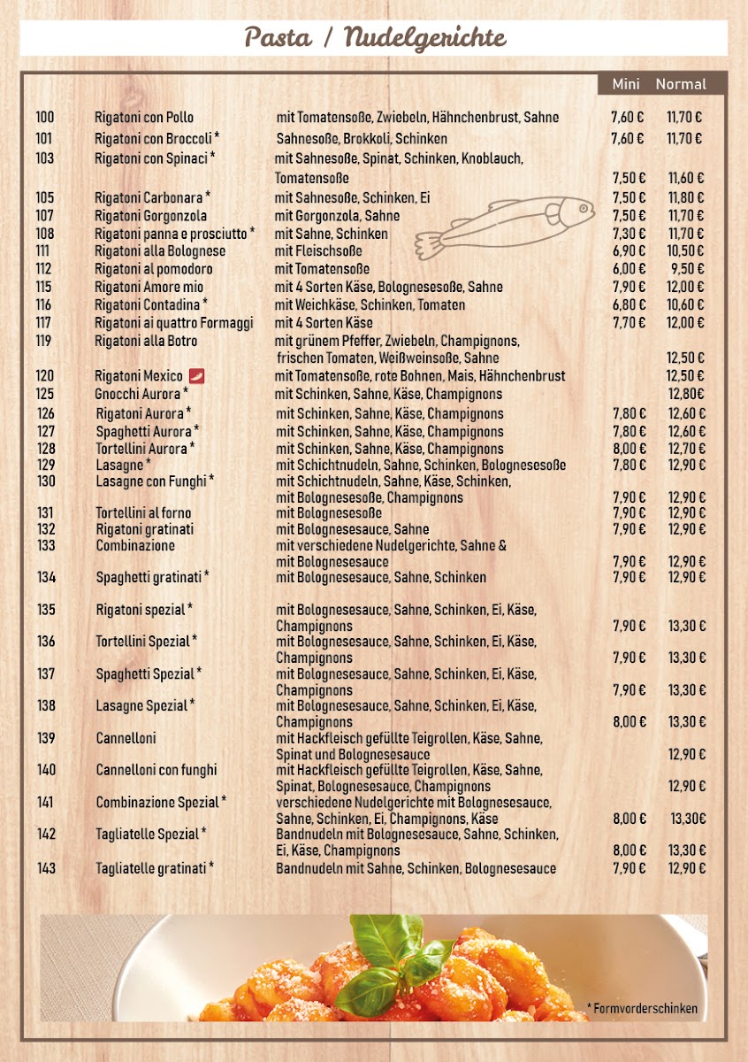 Ciao Italia Siegen Photo Menu 1