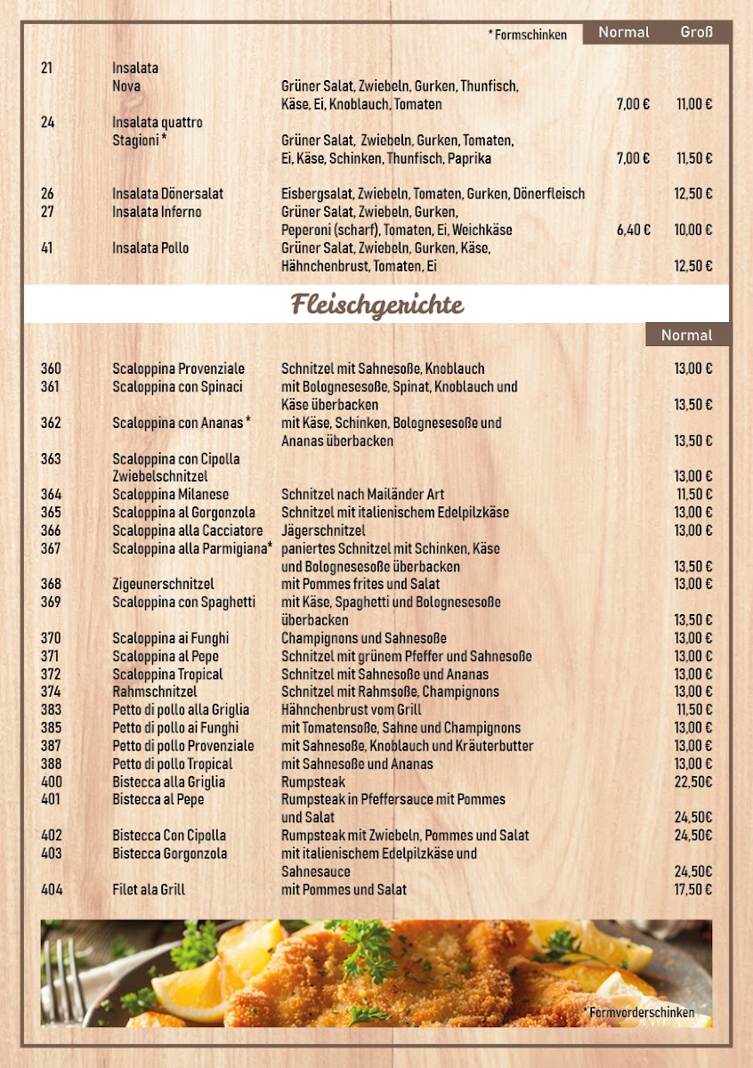 Ciao Italia Siegen Photo Menu 3