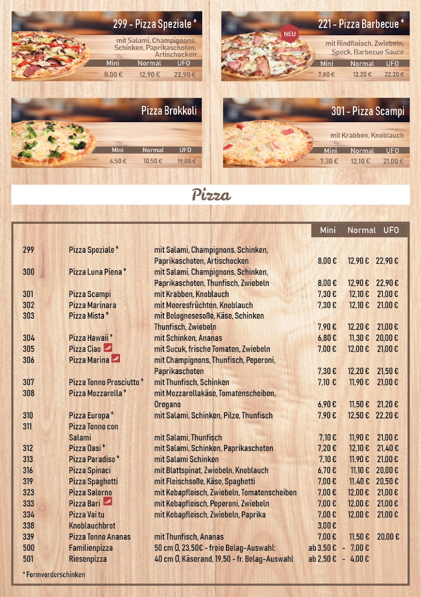Ciao Italia Siegen Photo Menu 8