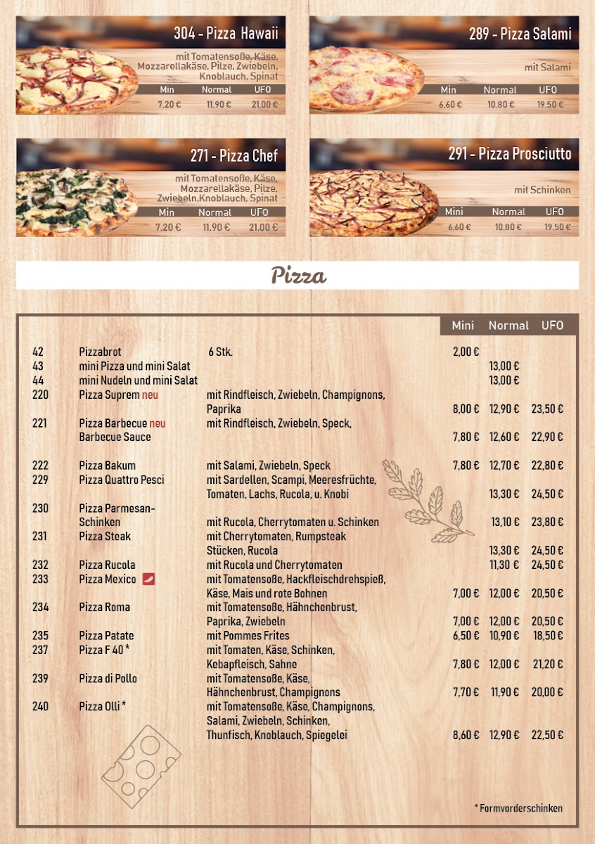 Ciao Italia Siegen Photo Menu 9