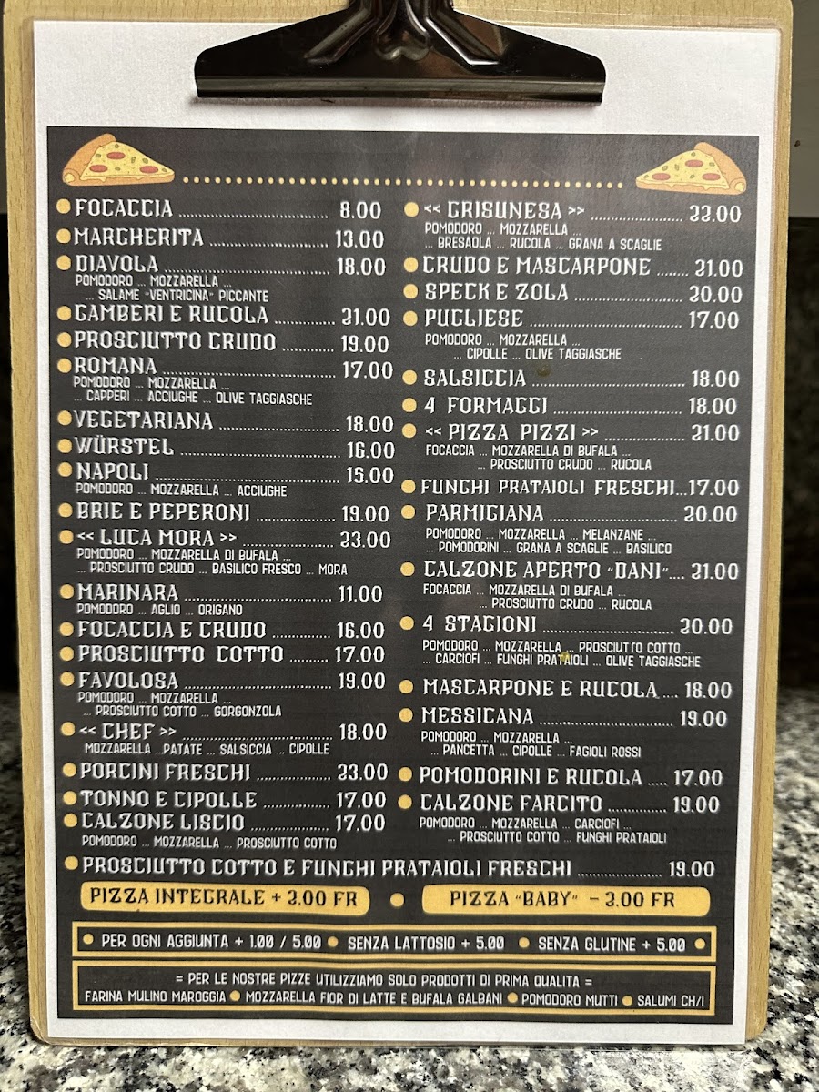 Ristorante La Meridiana Balerna Photo Menu 1