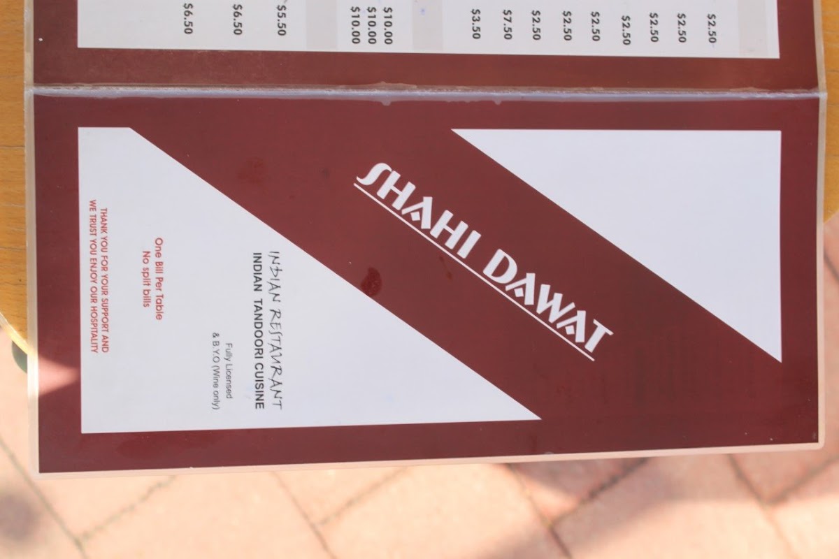 Shahi Dawat Photo Menu 4