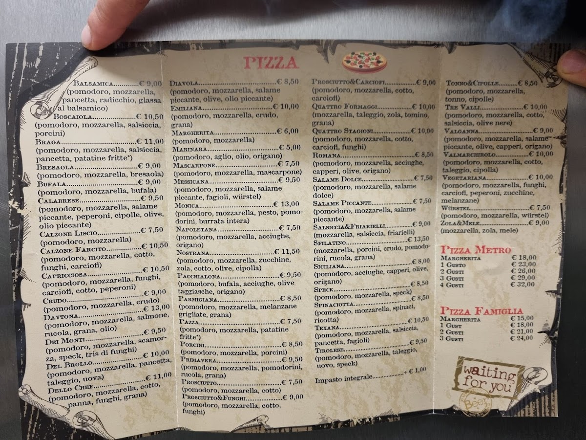 Daytona Pub Photo Menu 1