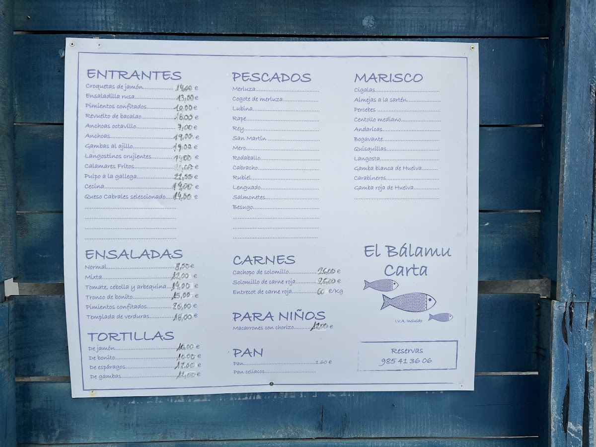 El Bálamu Photo Menu 7