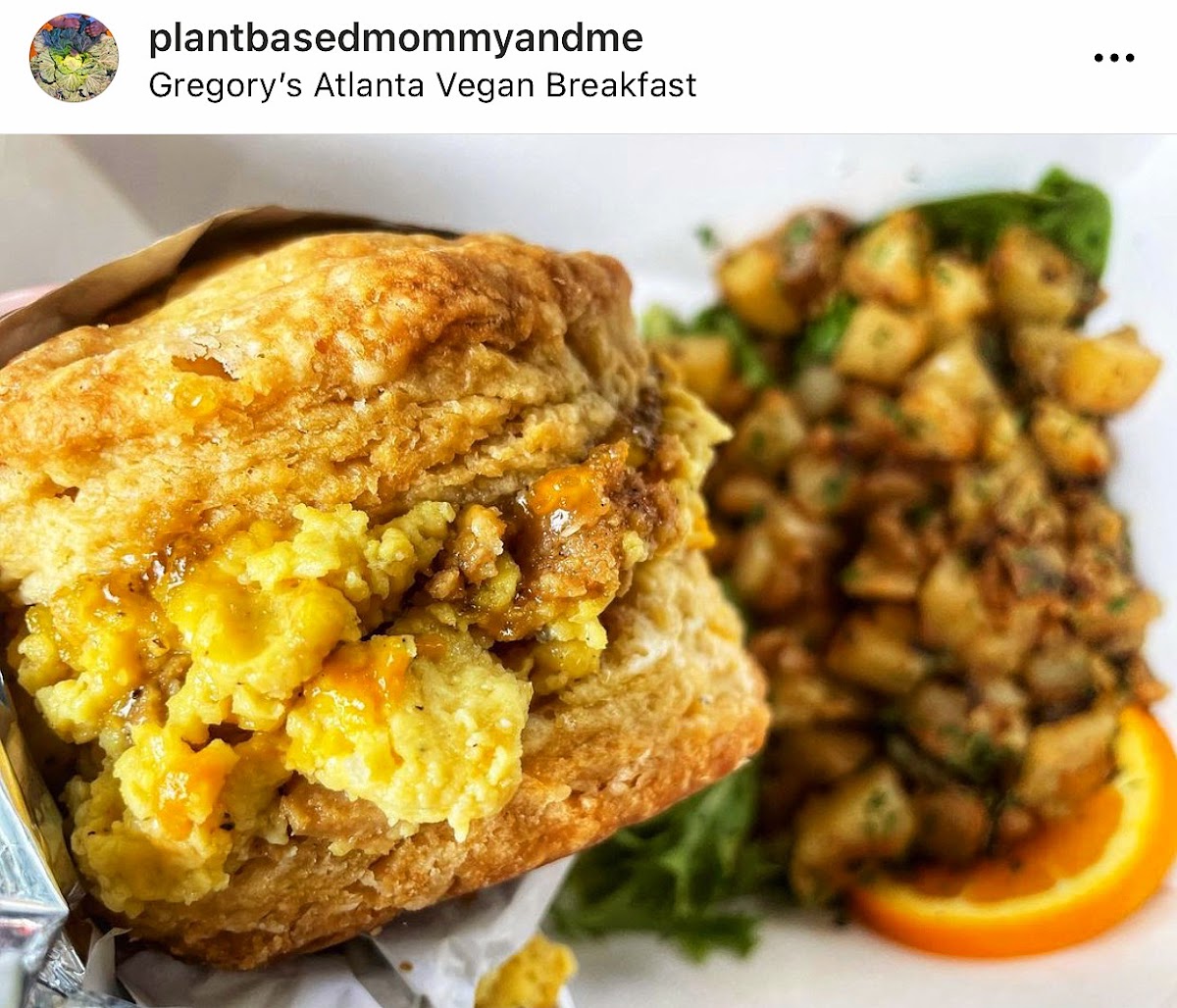 Gregory's Atlanta Vegan Breakfast