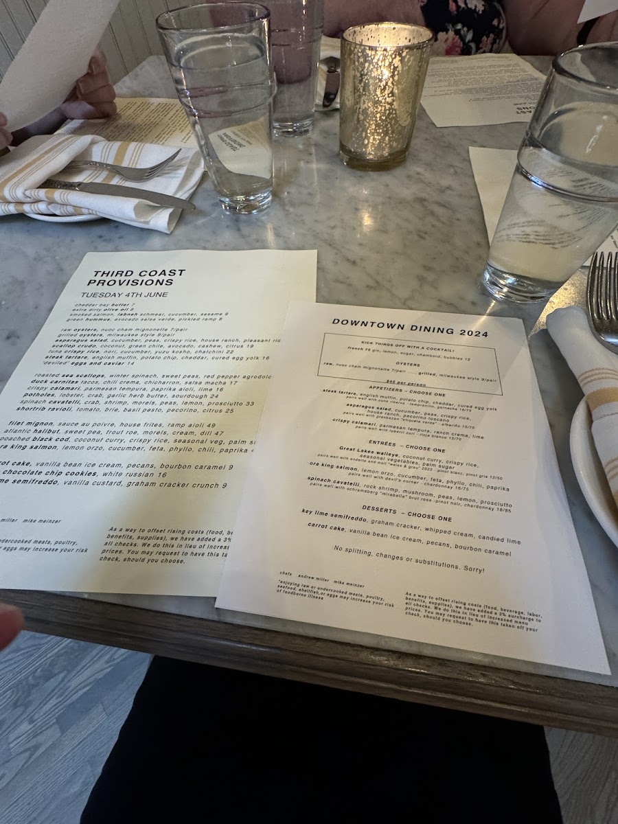 Third Coast Provisions Photo Menu 10