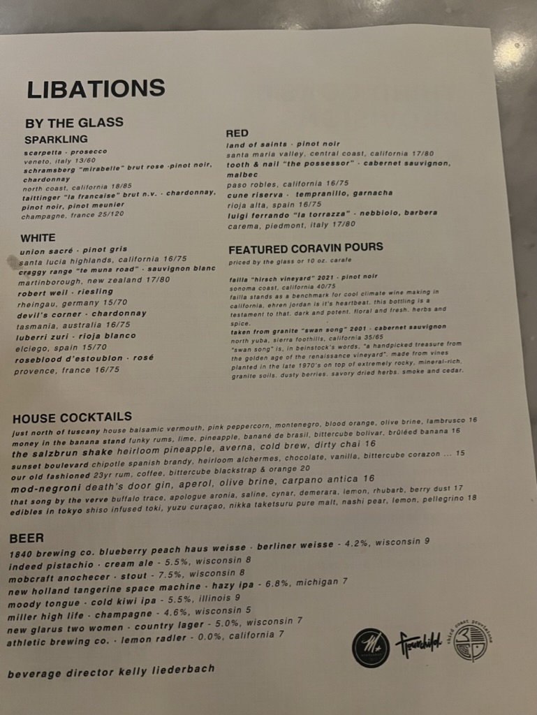 Third Coast Provisions Photo Menu 3