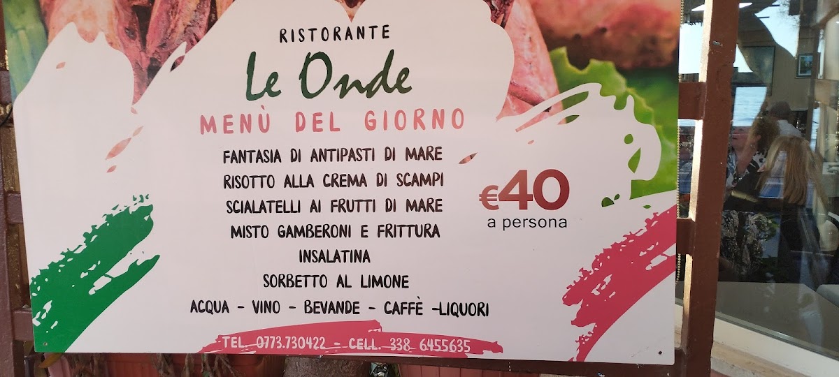 Ristorante Le Onde Photo Menu 6