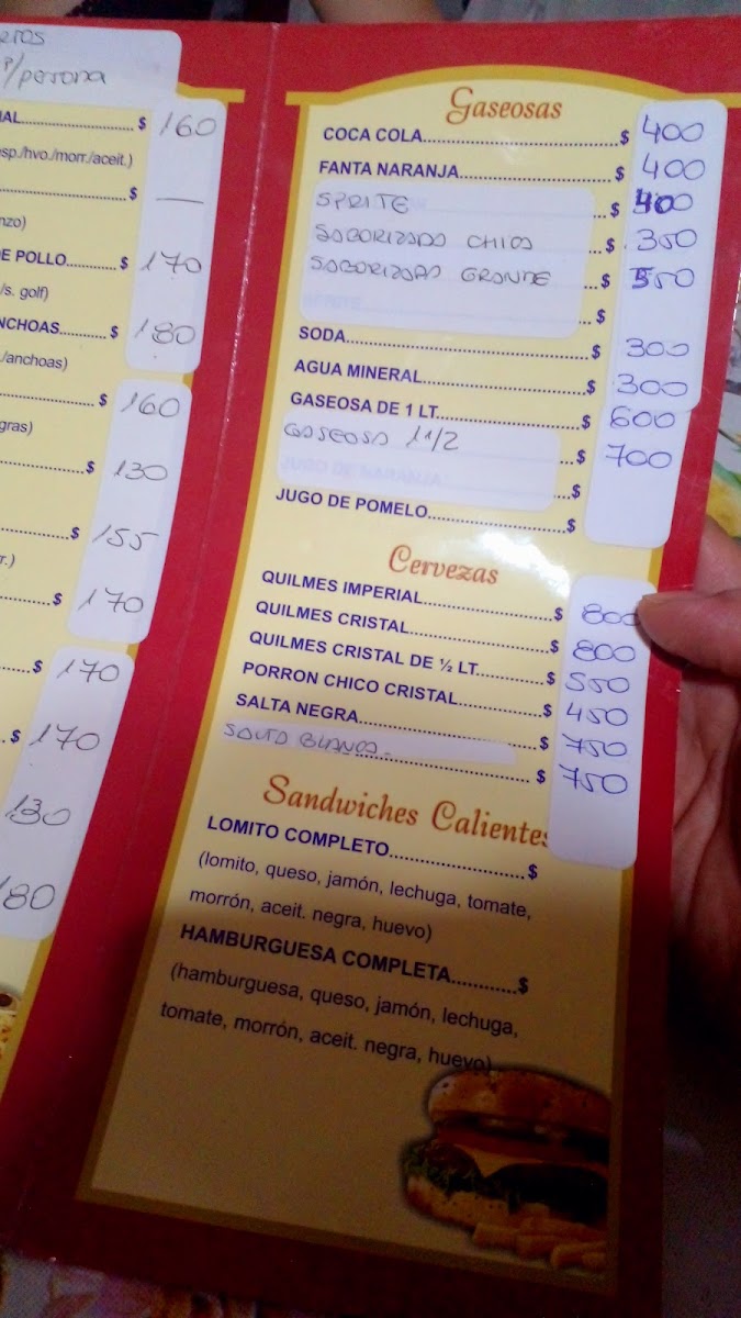 Pizzería La Colonial Photo Menu 2