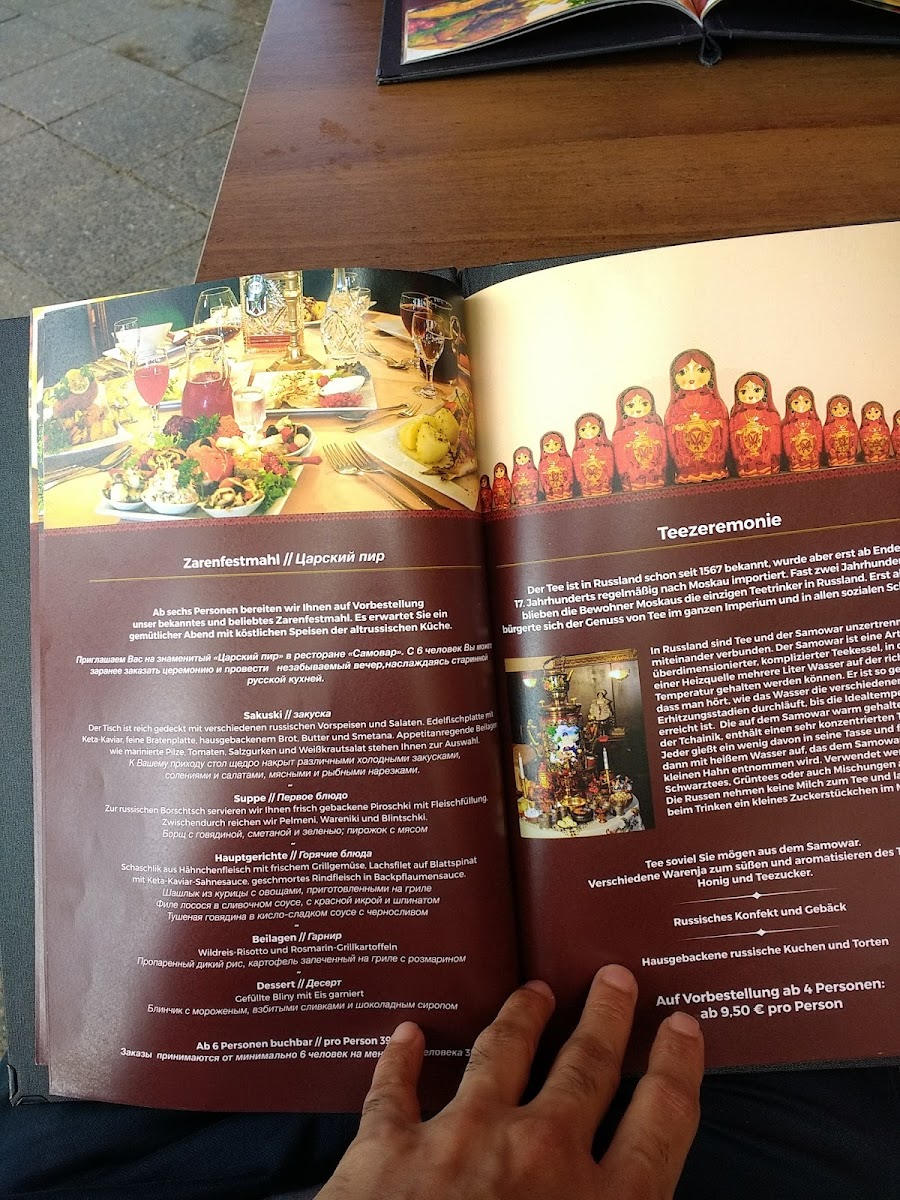 Restaurant Samowar Photo Menu 5