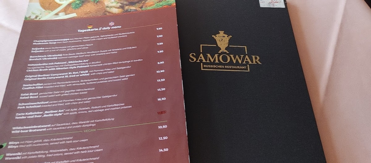Restaurant Samowar Photo Menu 8