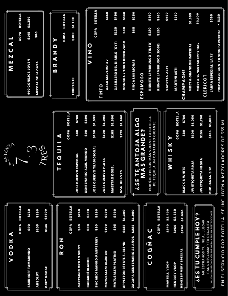 Alquimia 73 Photo Menu 8